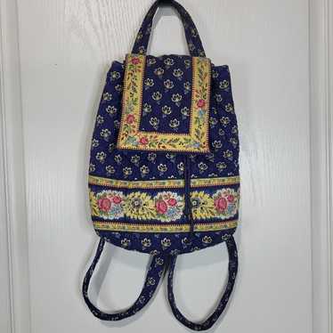 Vera Bradley Blue Vintage Mimi Backpack