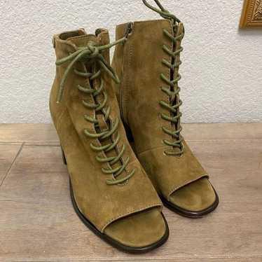 Frye suede bootie