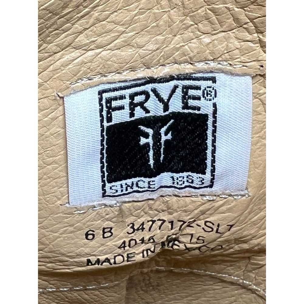 Frye Melissa Button Tall Brown Riding Boots 6 - image 5