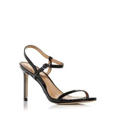 Sam Edelman Dara Faux Leather Sandals in Black Cro