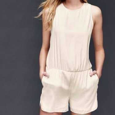 GAP White/Off White Romper