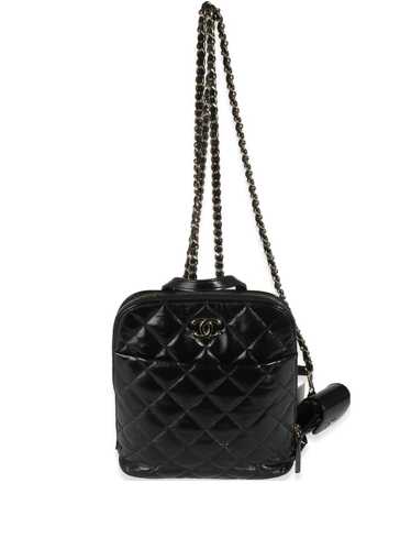 CHANEL Pre-Owned diamond-quilted backpack - Black