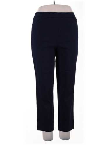 Alfred Dunner Women Blue Active Pants 16