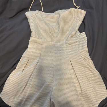 Cream Romper