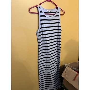 Michael stars medium striped maxi dress