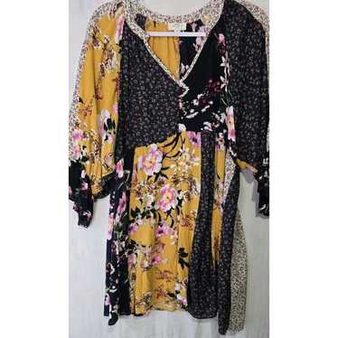 Umgee Dress Womens M Mini Boho