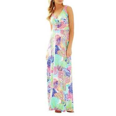 Lilly Pulitzer Sloane Roar Of The Seas Maxi Dress