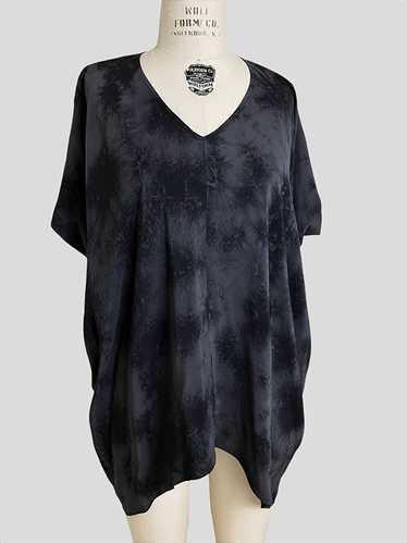 Eileen Fisher V-neck silk long tunic