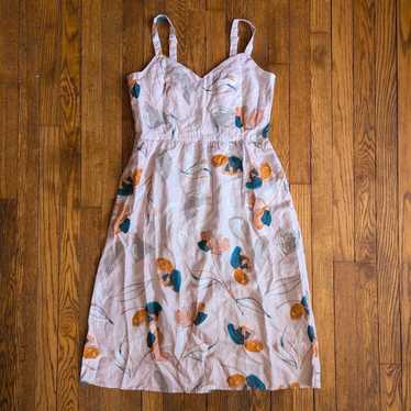 Linen Floral Rachel Zoe Summer Dress