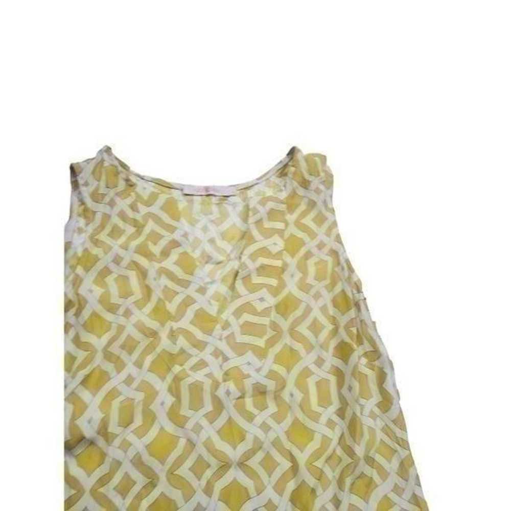 Alice and Trixie Geometric Silk Sleeveless Mini D… - image 8