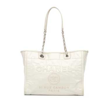 Chanel Deauville leather tote