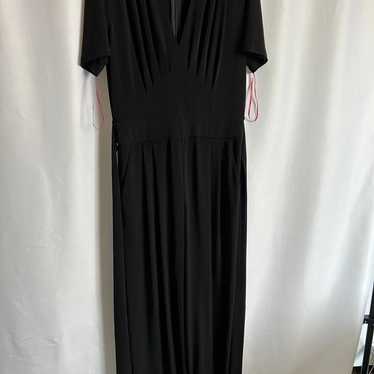 Catherine MaLandrino black jumpsuit NWOT 6