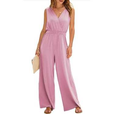 Boutique Pink Jumpsuit NWOT