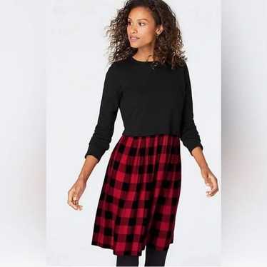 J. Jill Buffalo Plaid Dress