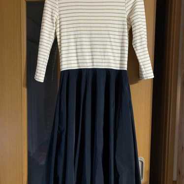 Petit Bateau Striped Layered Dress