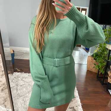 Vici mini green dress