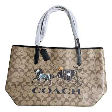 Coach Crossgrain Taxi Tote leather handbag