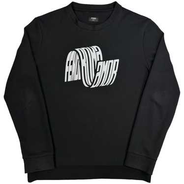 ★FENDI★ フェンディ 3D 'Fendi Roma' sweatshirt FS9718ASNH フェンディ ストライク ラージ ファブリック マルチカラー | Fendi