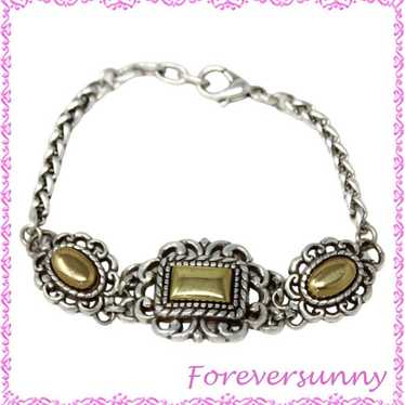 Brighton Vintage Two Tone Bracelet