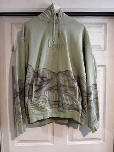 Dime Dime Montreal Landscape Hoodie Green Tea