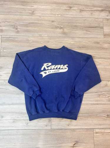 Vintage Navy Blue St. Louis Rams Crewneck