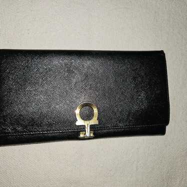 Salvatore Ferragamo Vintage  LEATHER LONG WALLET d