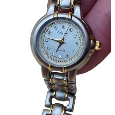 Vintage COLLEZIO WOMENS QUARTZ Watch Silver and Go