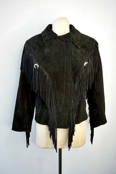 Suede Fringe Western Jacket