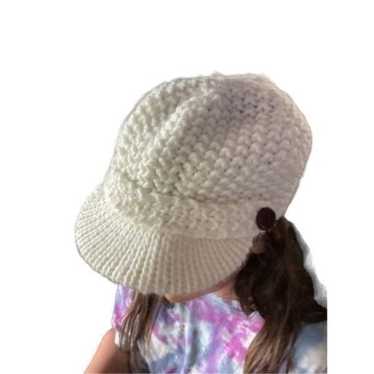 Knit Fossil Newsboy Hat / Cap