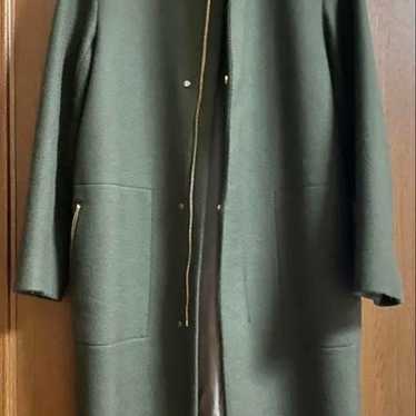 MACPHEE Olive Green Long Coat