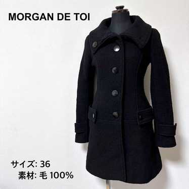 MORGAN DE TOI Coat Size 36 Black