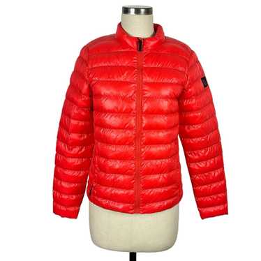 LOLE Flame Red Lightweight Packable Puffer Jacket 