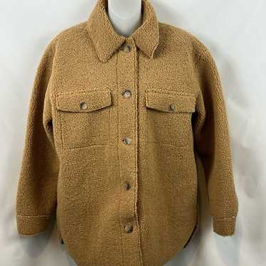 Joie Sherpa Fleece Teddy Shirt Jacket Shacket Over