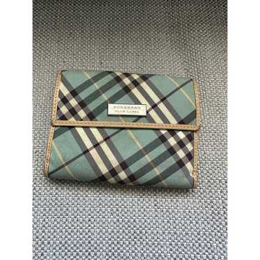 Burberry Blue Label Blue nova check wallet