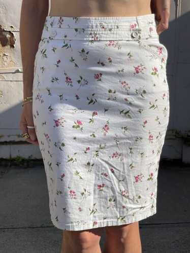 Vintage Y2K Dolce and Gabbana Floral Skirt – M