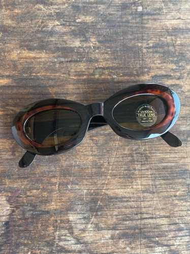 Vintage 90s Donatella Sunnies – Black and Tortoise