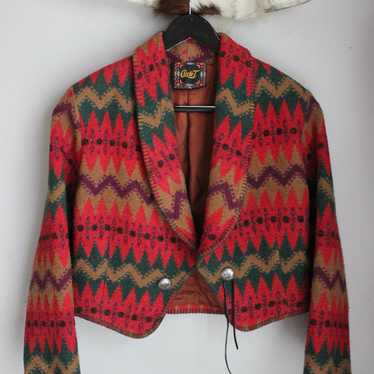 Vintage Circle T Cropped Western Jacket