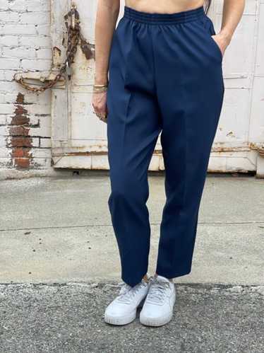 80s Navy High Waisted Pants – Medium