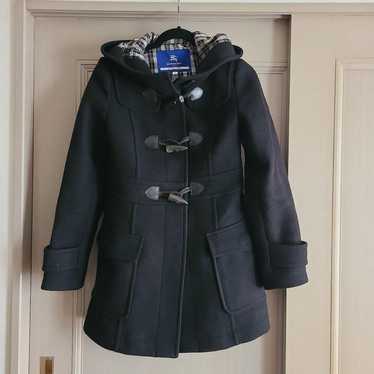 BURBERRY BLUE LABEL ブラック ダッフルコート BURBERRY BLUE LABEL バーバリーブルーレーベル FNF06-717-09