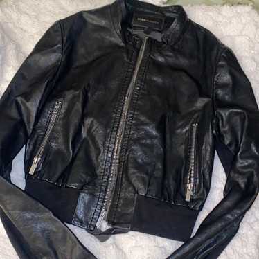 Bcbg leather jacket