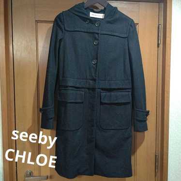 see by CHLOE hooded coat