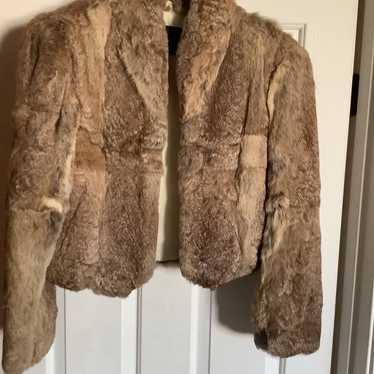 1980s rabbit fur coat - Gem