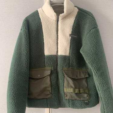 Columbia Fleece Jacket Green/Ivory