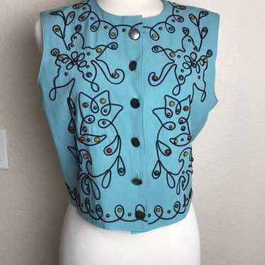 Double D Ranch Wear Embellished Vest