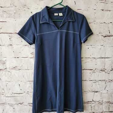 Vintage dress 1990s Gap navy blue