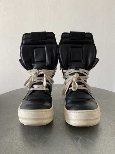 Rick Owens Geobasket Sneaker Black & Bone - Rick O