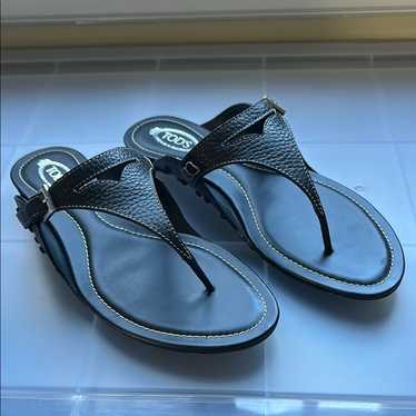 Tods women sandals black - Gem