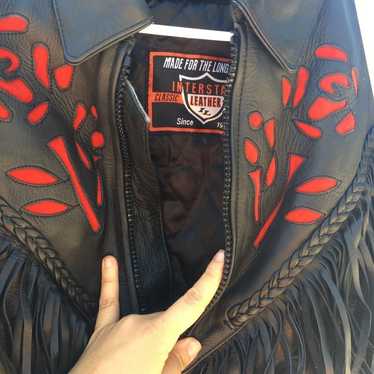 Vintage fringe leather jacket harley-davidson - Gem Vintage fringe leather jacket harley-davidson - Gem