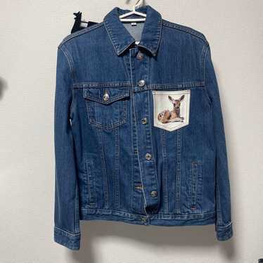 【送料&関税込】Burberry Embroidered Denim Jacket Burberry Embroidered Denim Jacket | italist