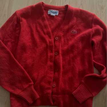 Vintage lacoste cardigan 70s - Gem